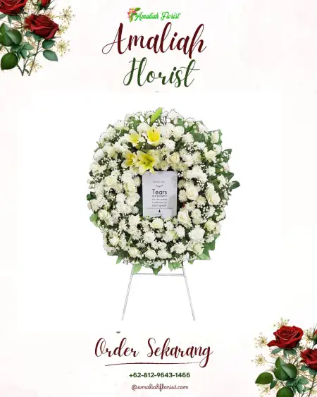 Krans Bunga Duka Medan Helvetia