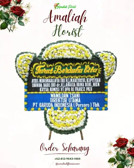 Papan Bunga Duka Medan Helvetia